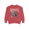 Faithful Floral Sweatshirt - Cozy Garment-Dyed Apparel