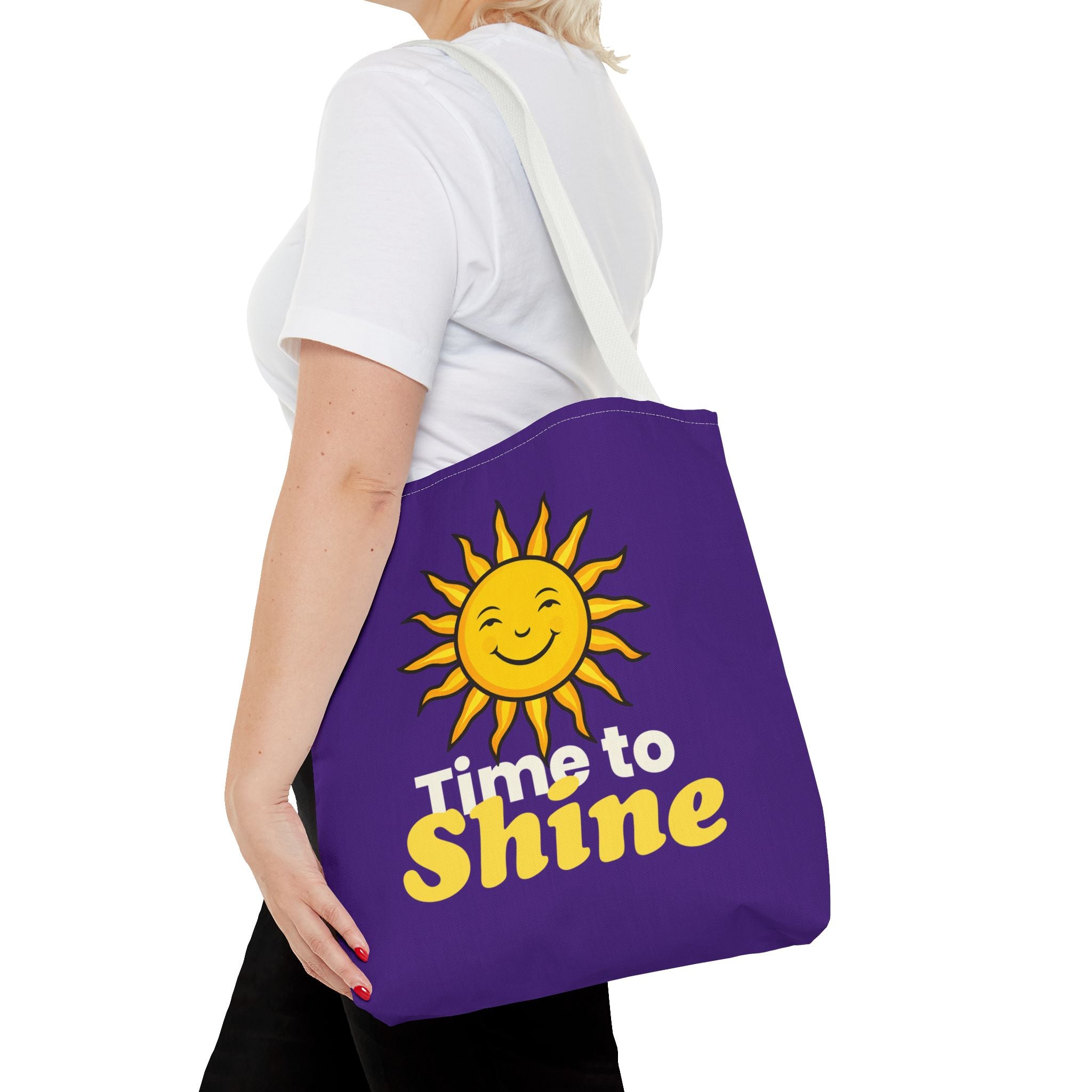 Sunshine Tote Bag - "Time to Shine"