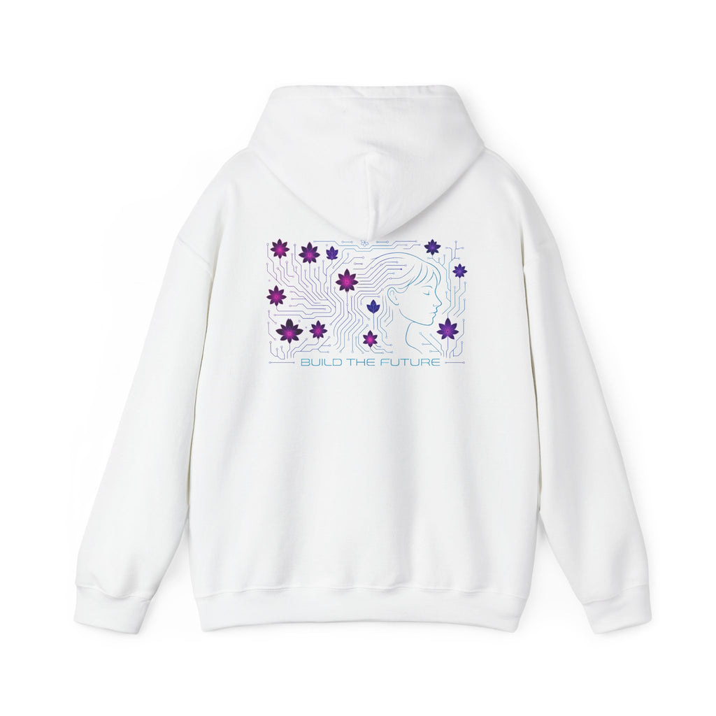 Floral Graphic Hooded Sweatshirt