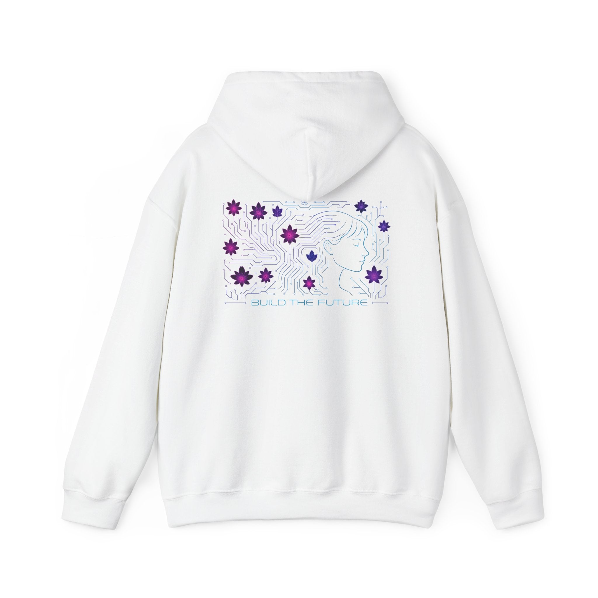Floral Graphic Hooded Sweatshirt