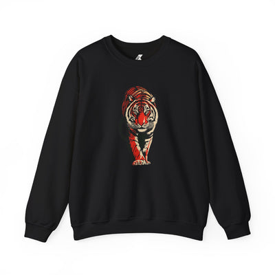 Tiger Graphic Crewneck Sweatshirt