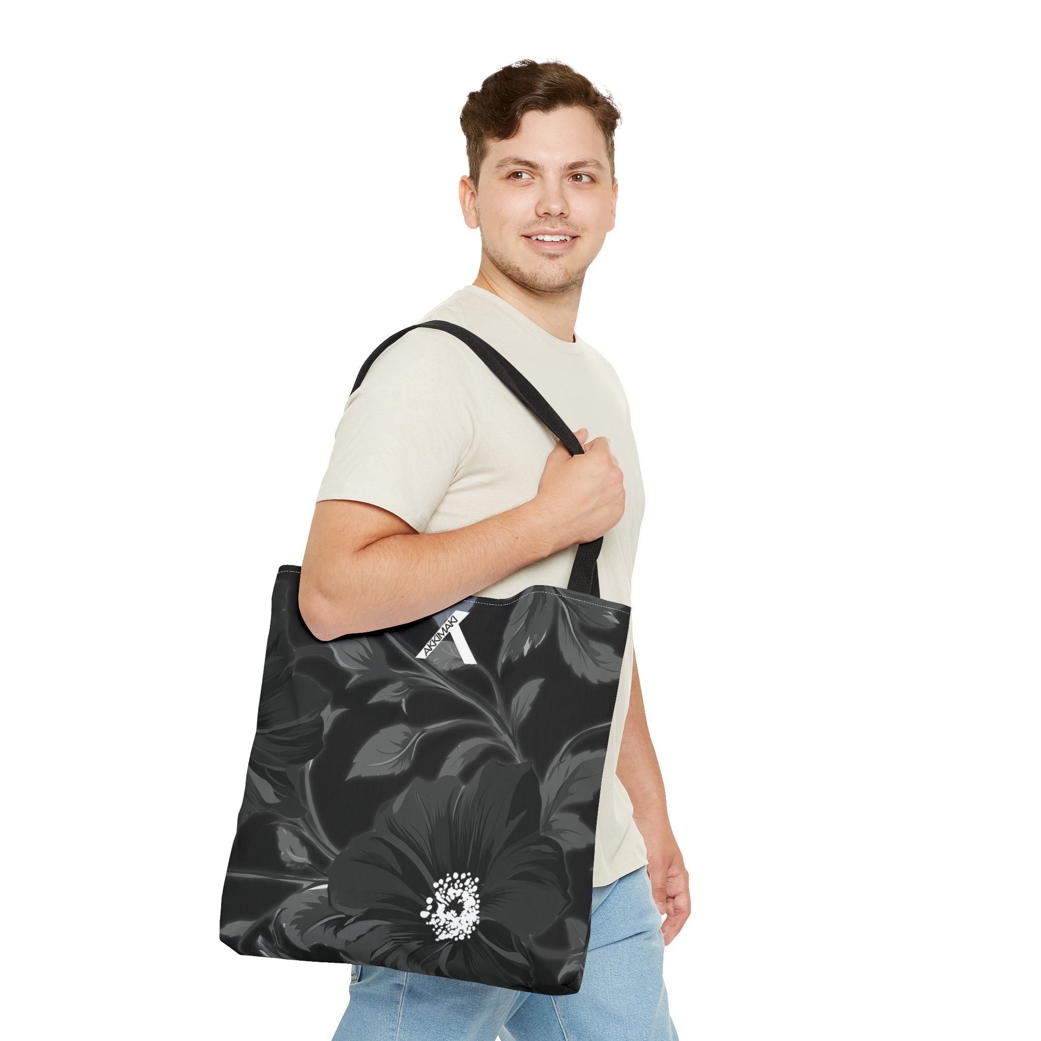 Elegant Floral Tote Bag