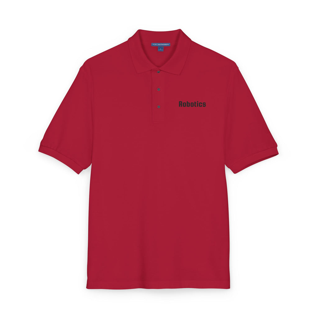 Robotics Embroidered Unisex Polo Shirt