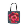 Floral Canvas Tote Bag