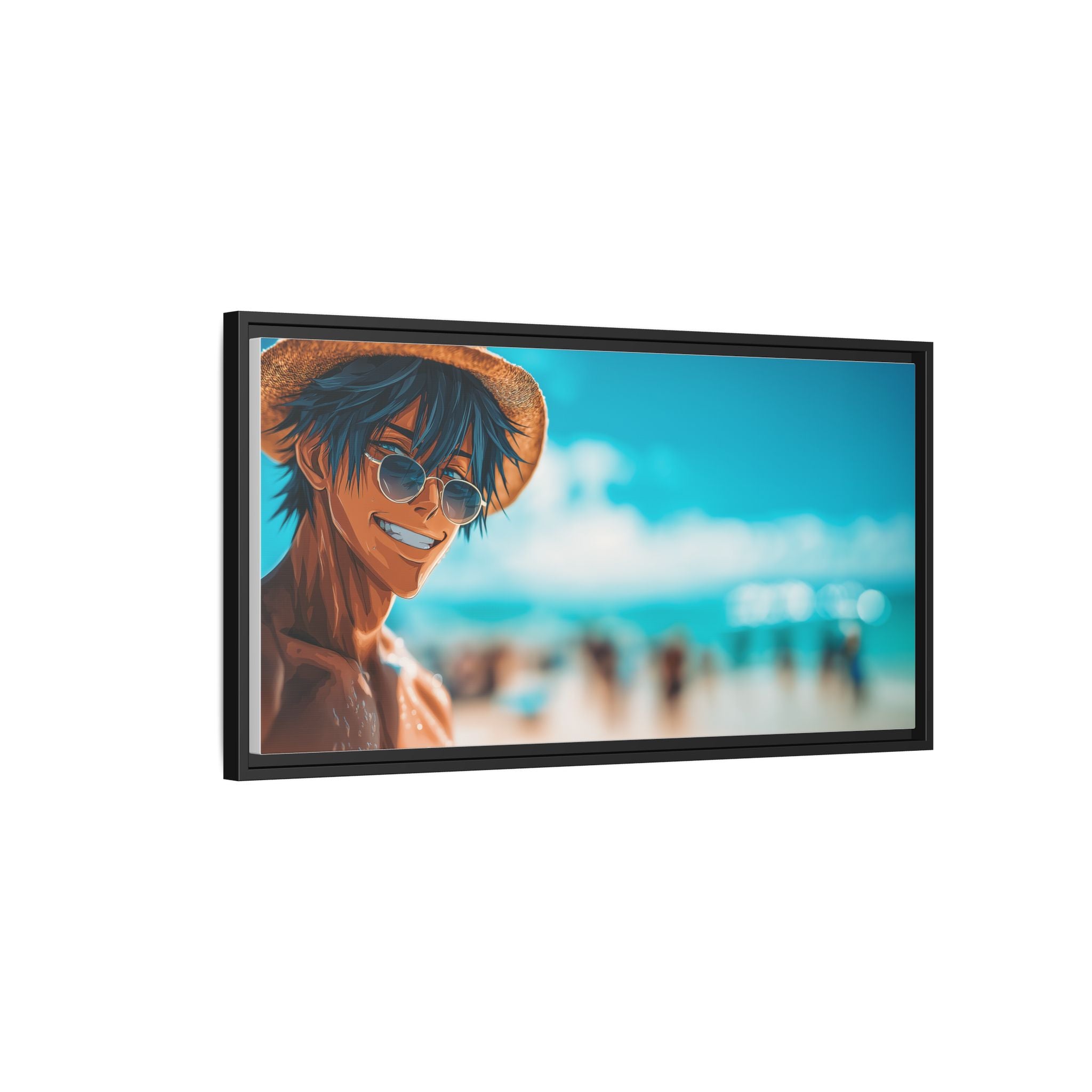 Framed Beach Vibes Canvas Art