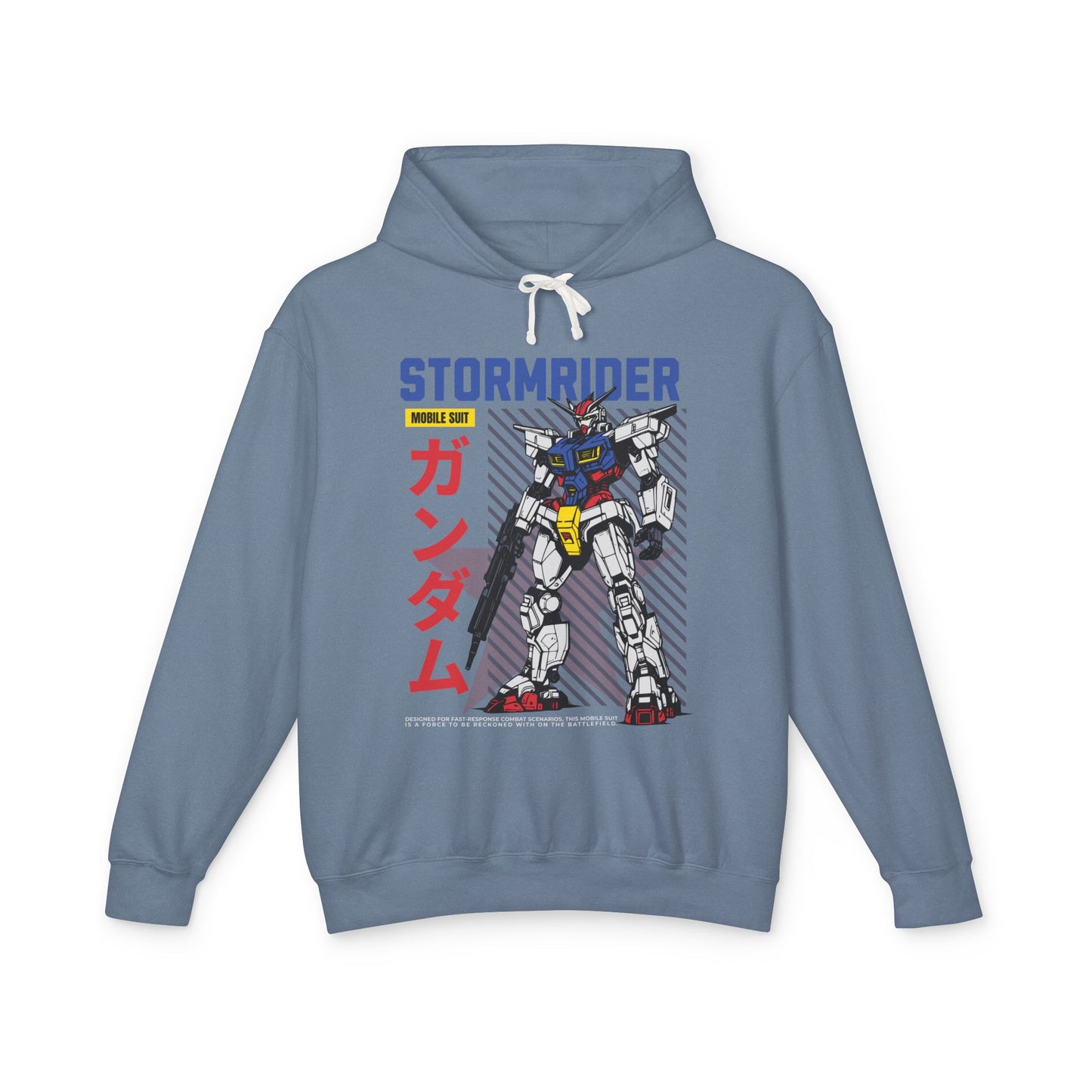 Gundam-Inspired Unisex Lightweight Hoodie