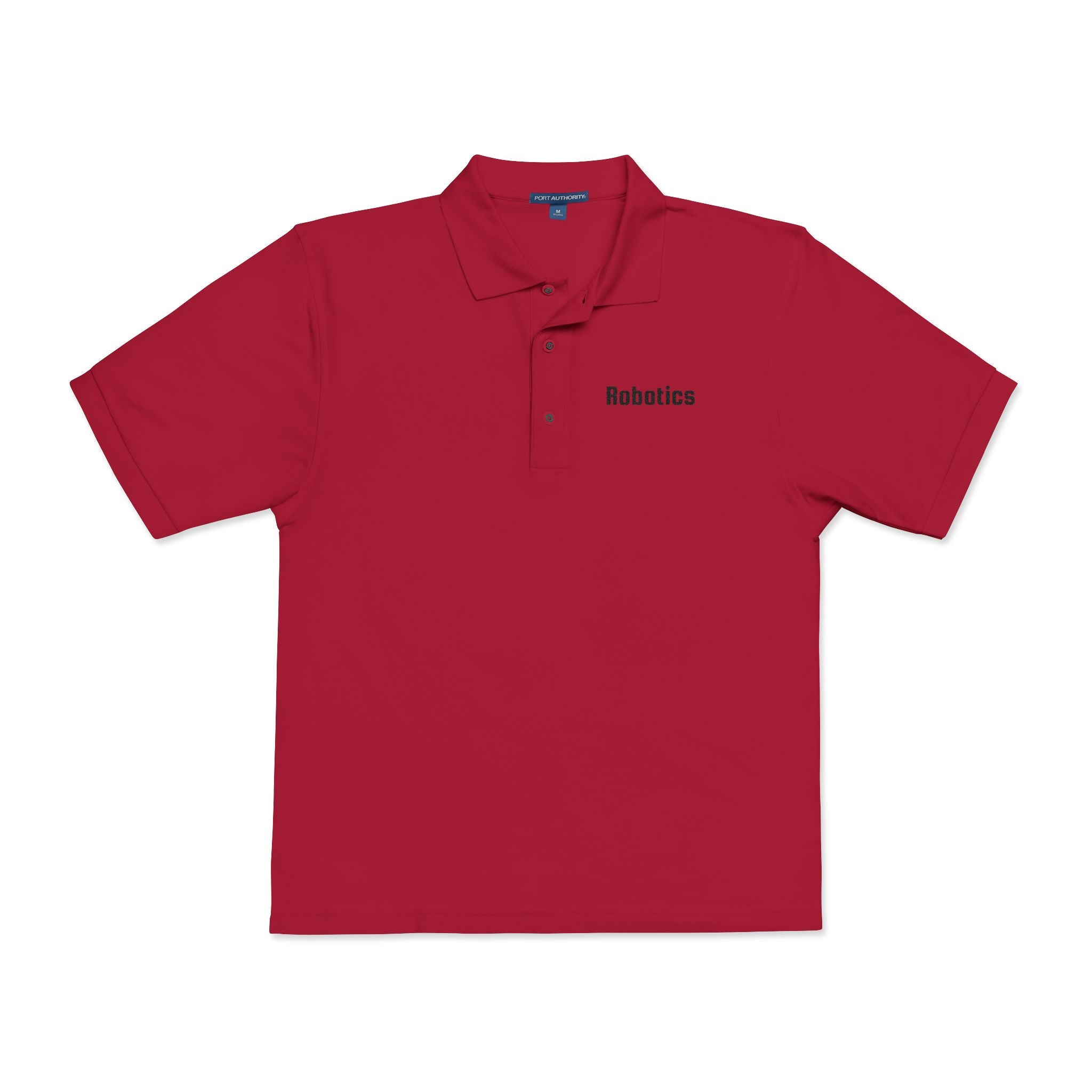 Robotics Embroidered Unisex Polo Shirt