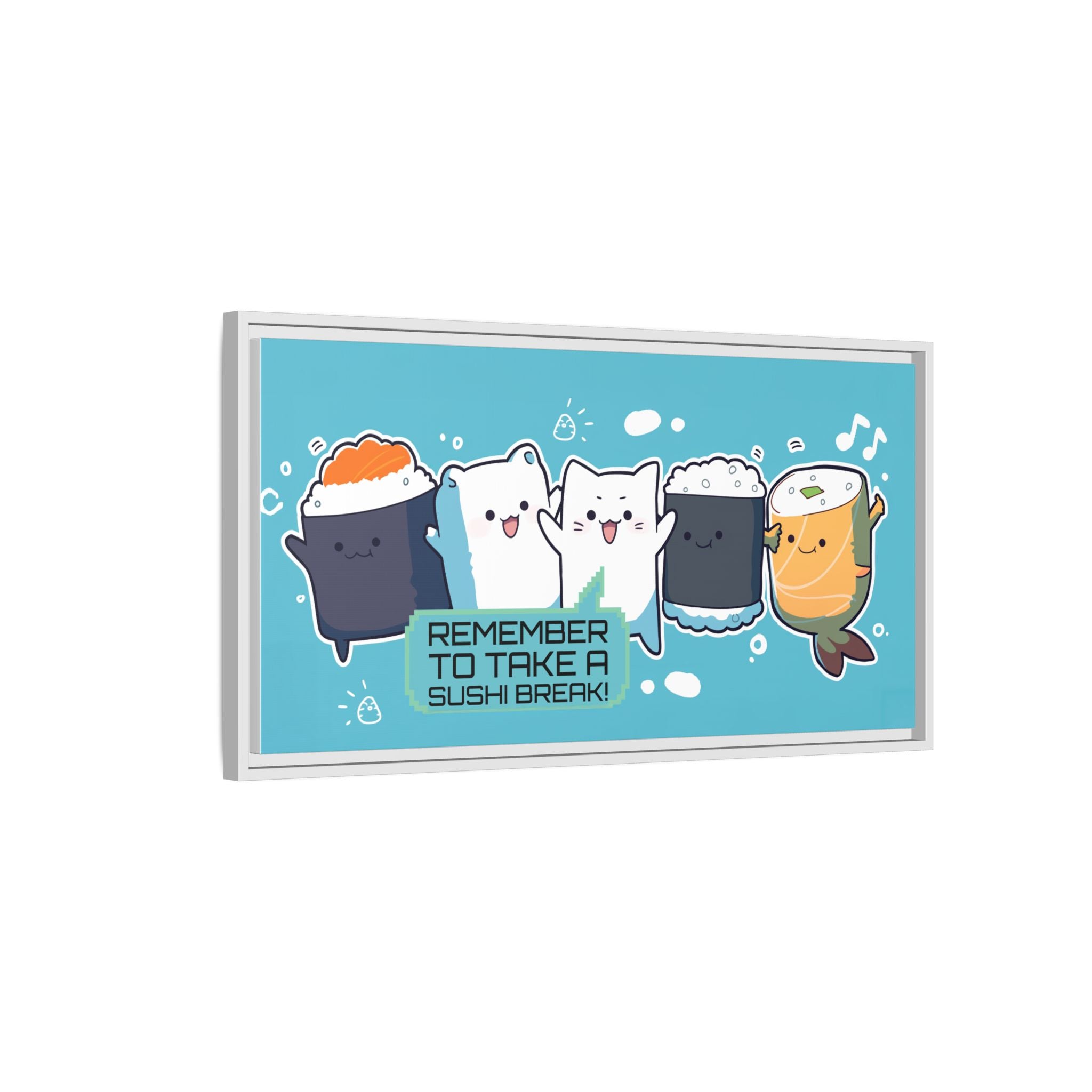 Sushi Break Canvas Art