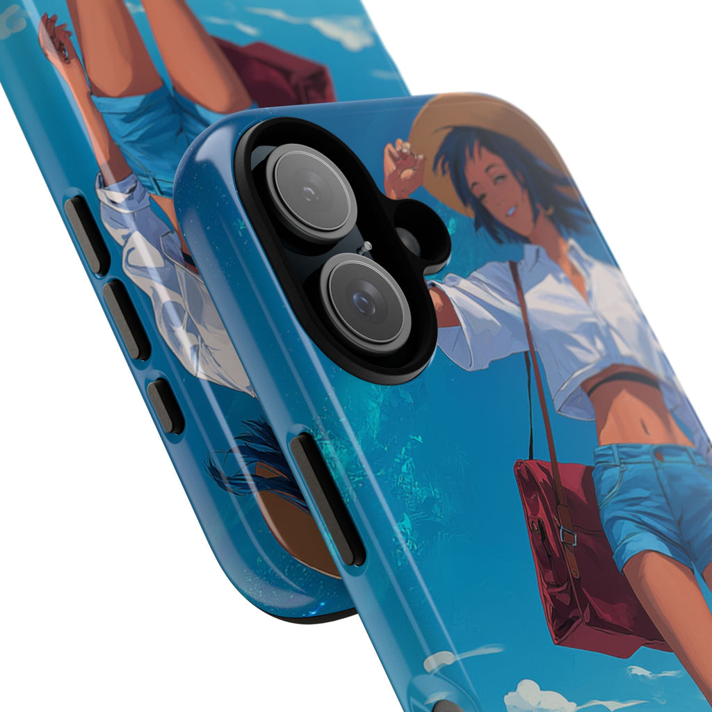 Tough Cases: Stylish Phone Case with Beach Vibe
