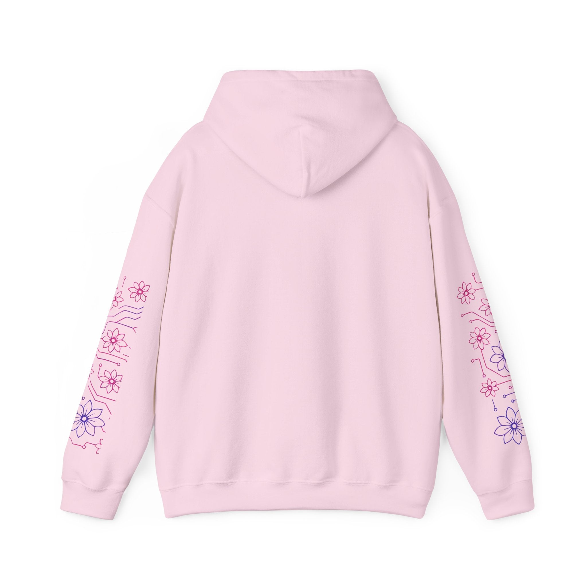 Floral Graphic Hooded Sweatshirt