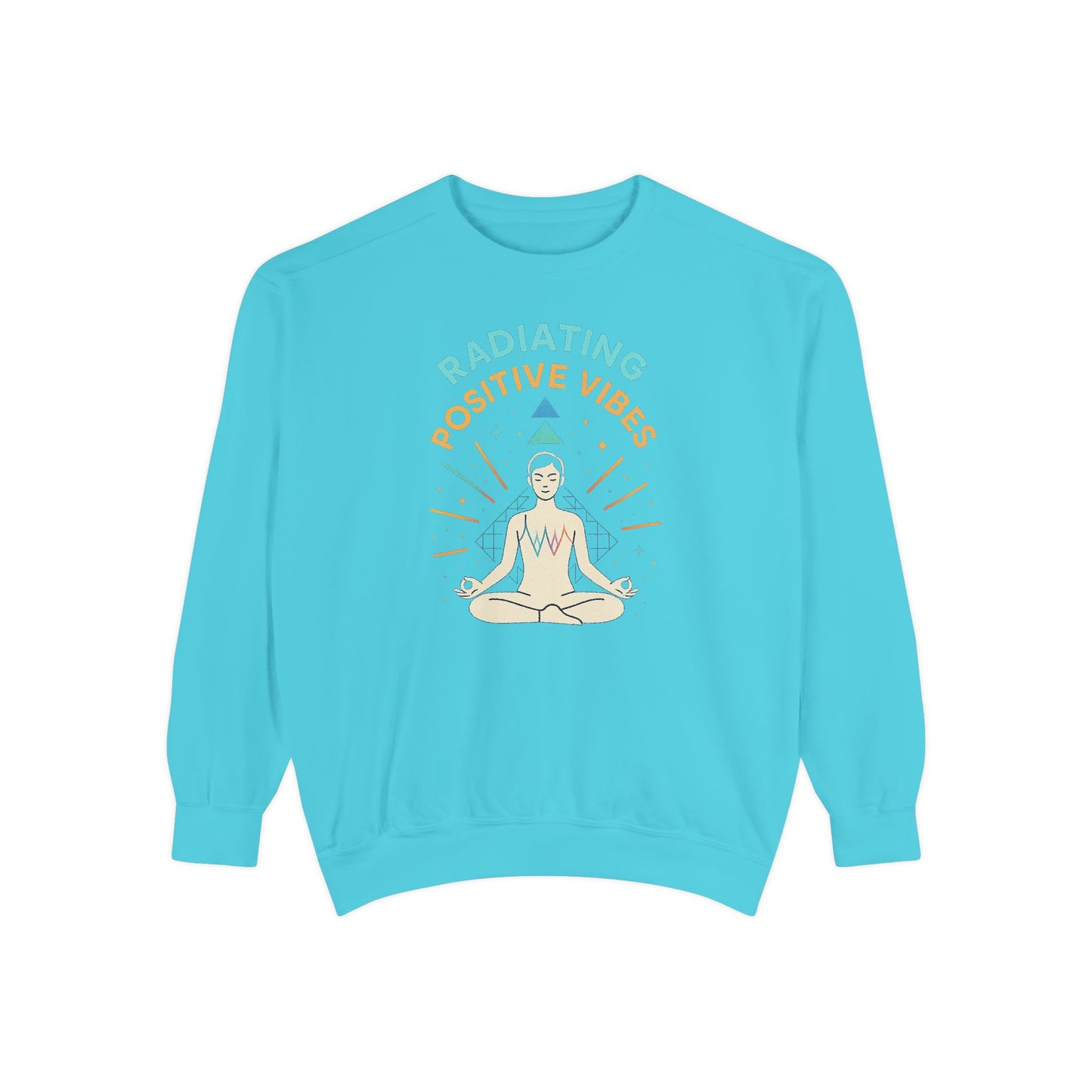 Radiating Positive Vibes Unisex Sweatshirt