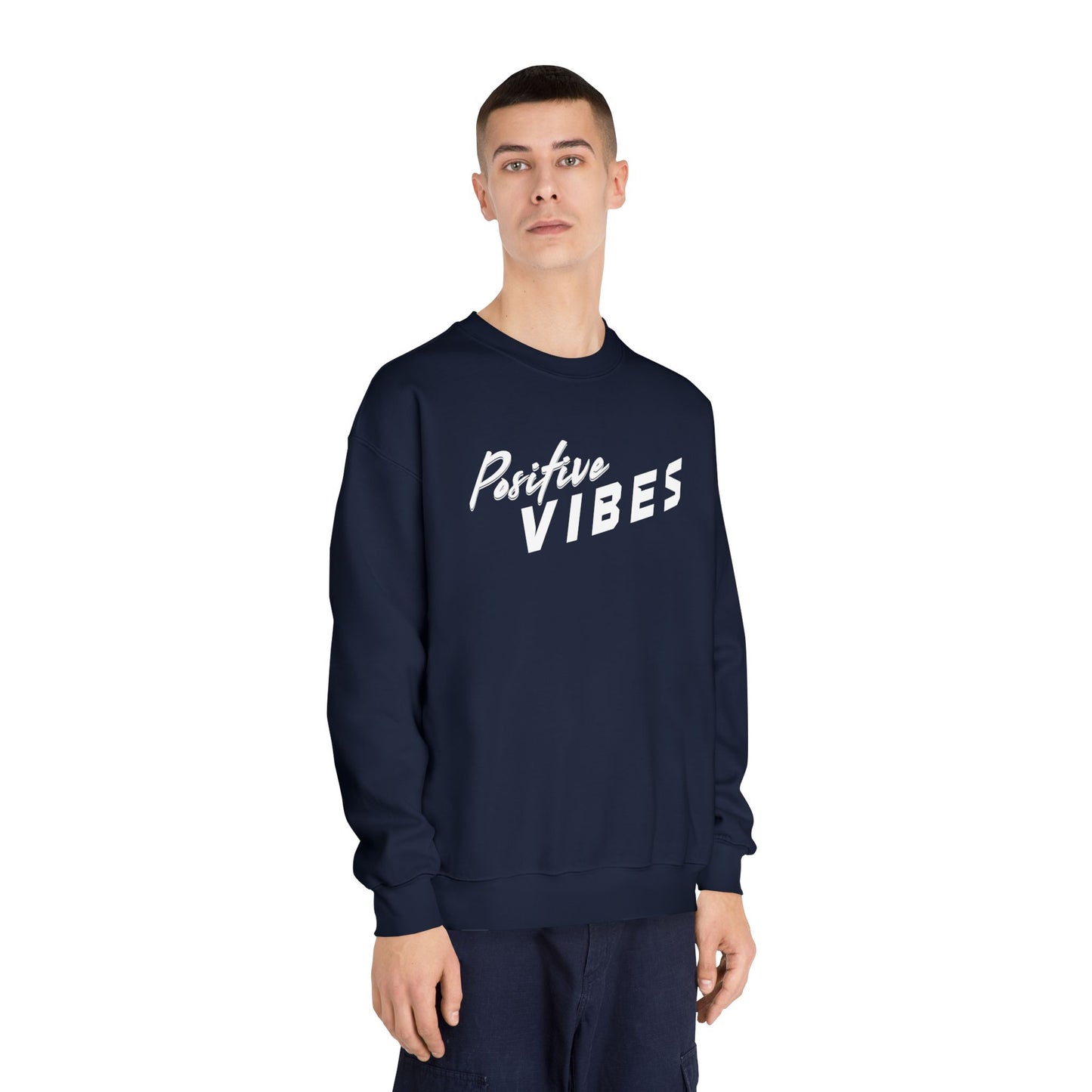 Positive Vibes Unisex Crewneck Sweatshirt