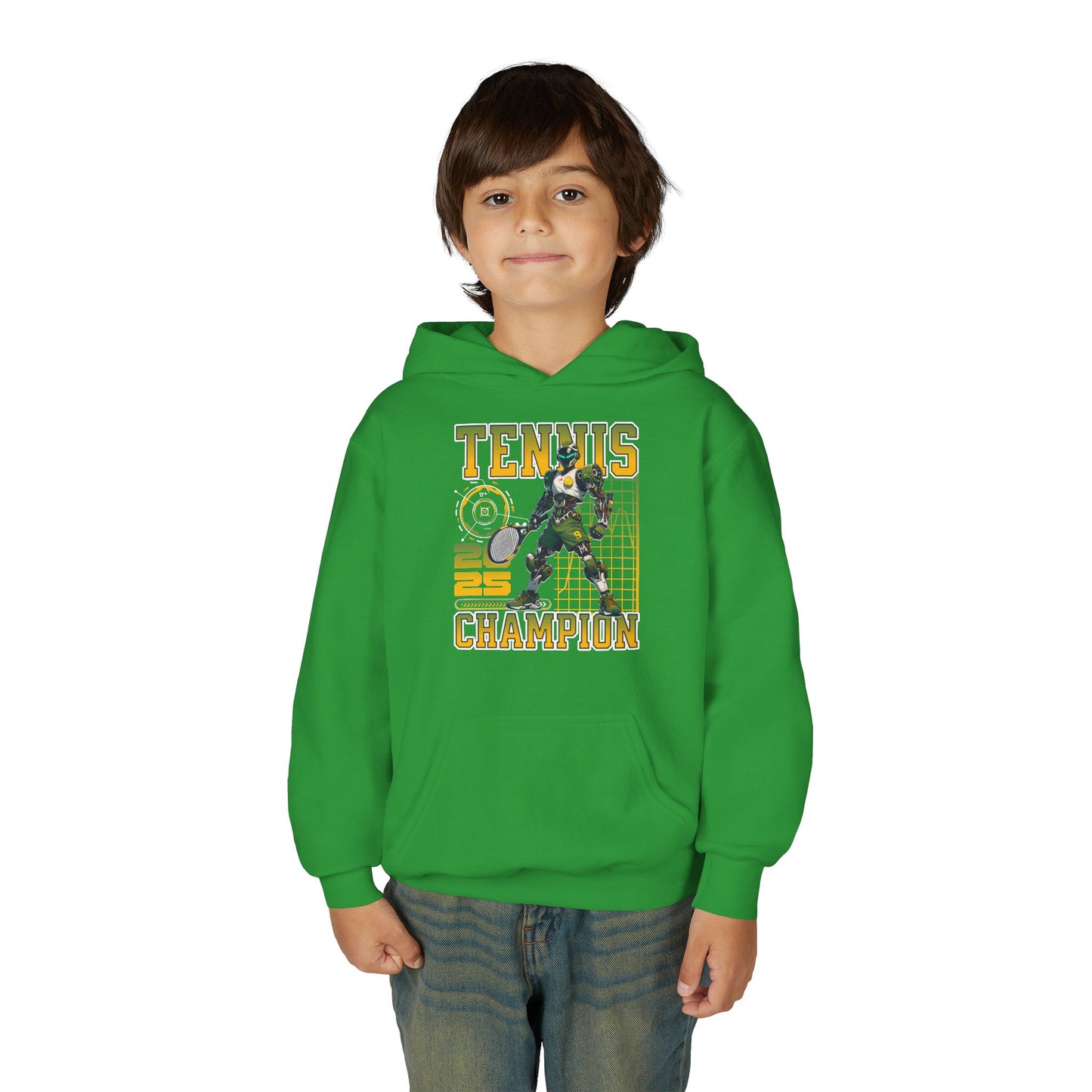 Tennis Champion Youth Hooded Sweatshirt