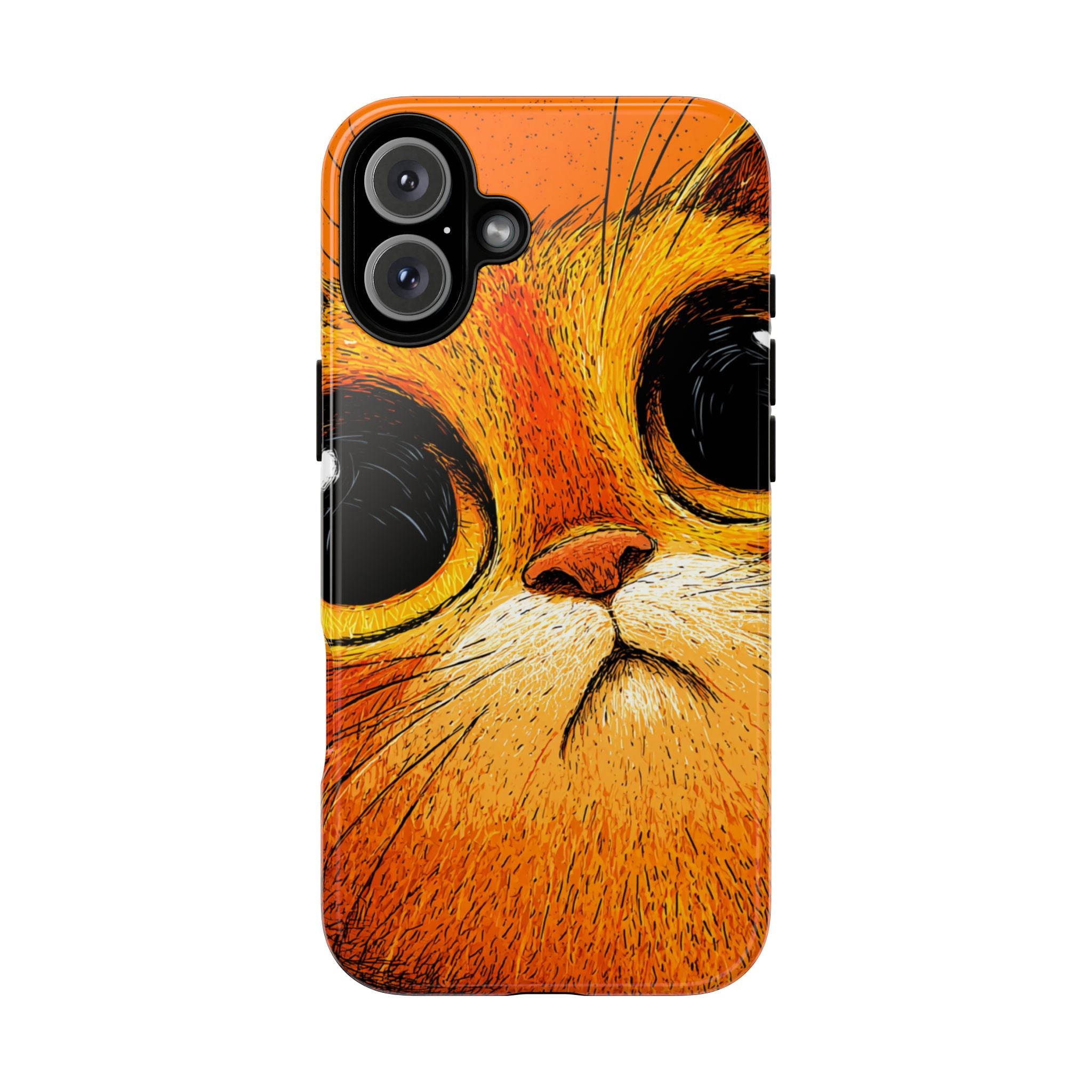 Whimsical Cat Phone Case