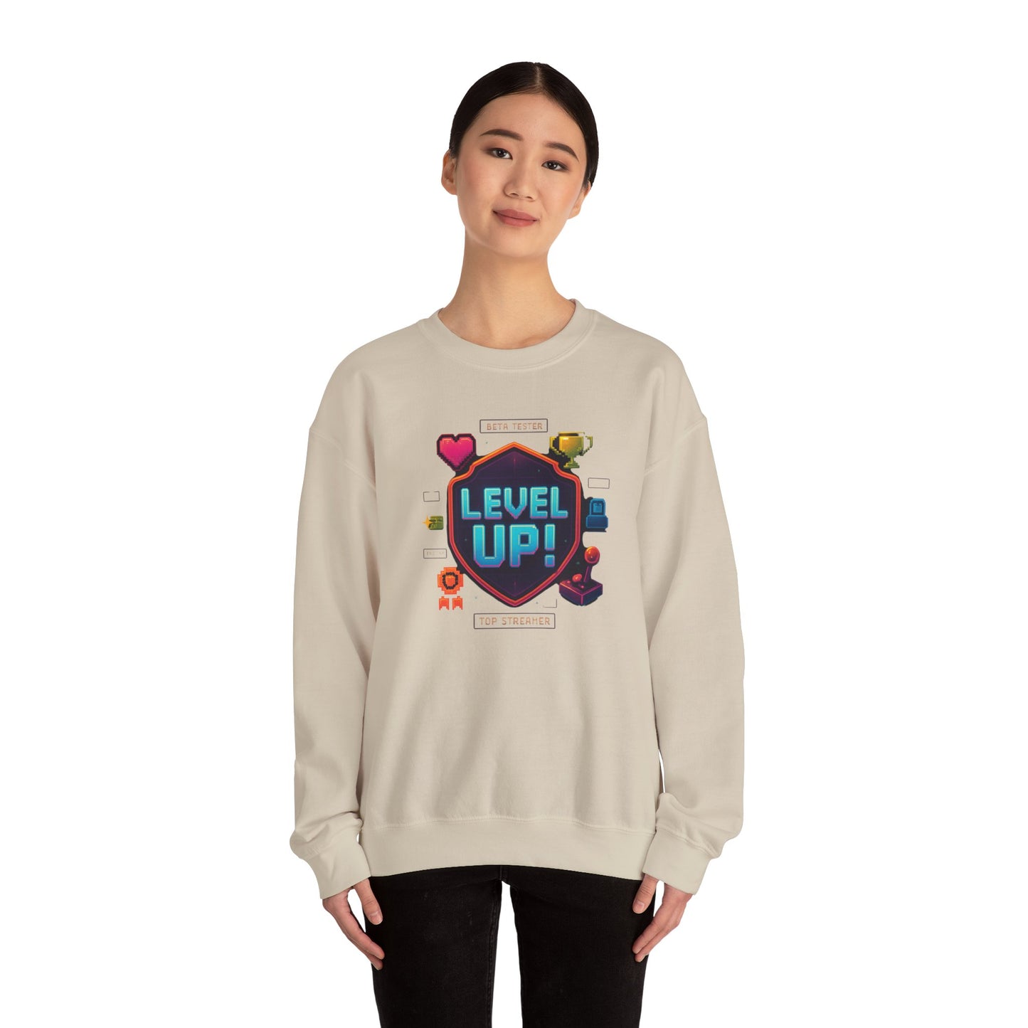 Level Up! Unisex Crewneck Sweatshirt