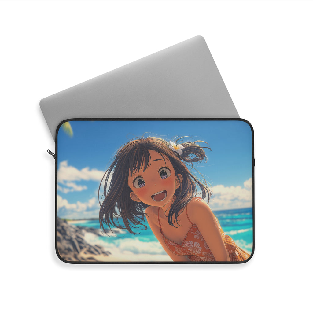 Cute Anime Girl Laptop Sleeve