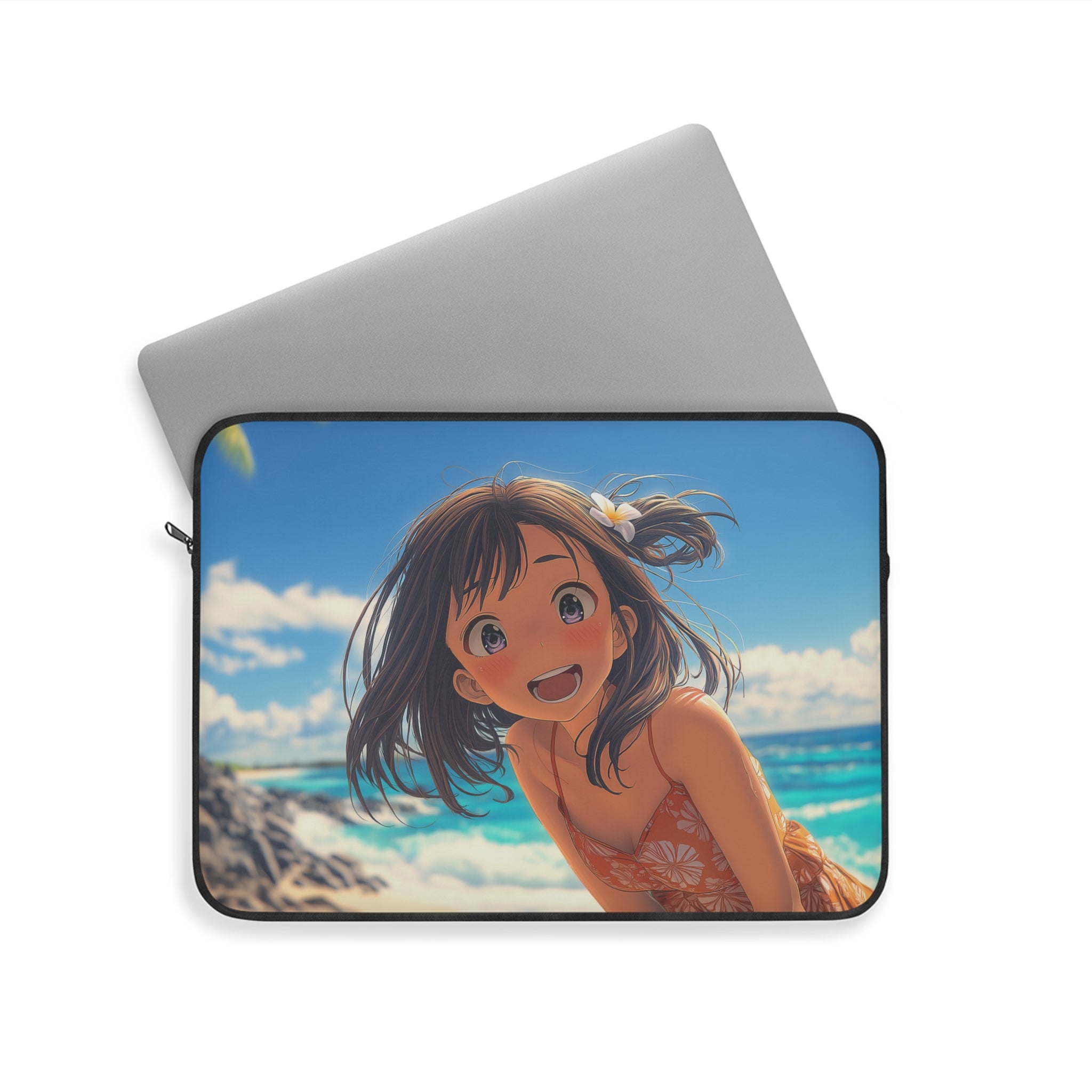 Cute Anime Girl Laptop Sleeve