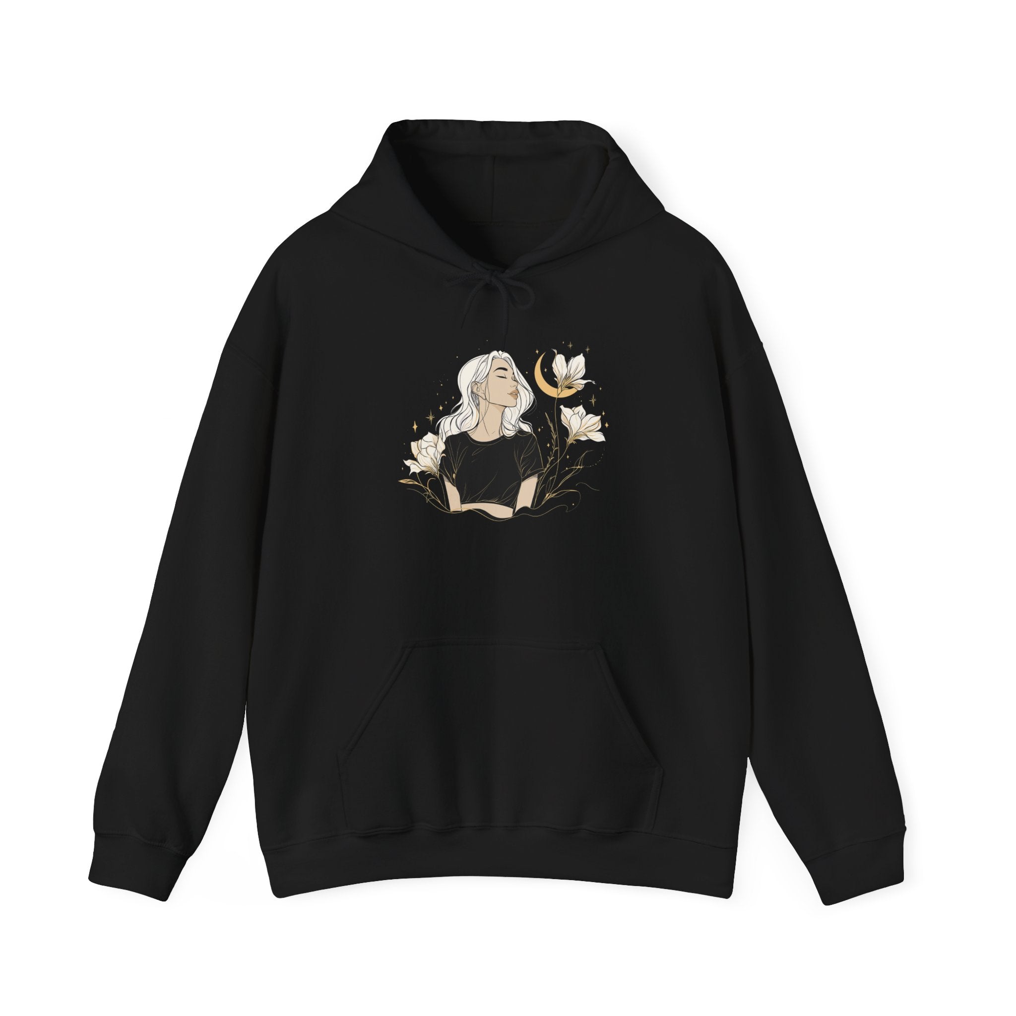 Dreamy Floral Hooded Sweatshirt