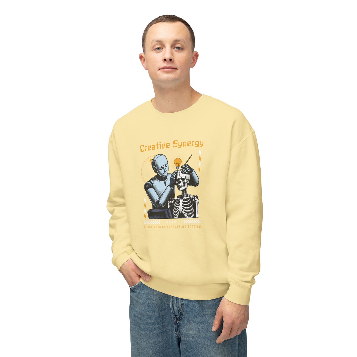 Creative Skeleton Crewneck Sweatshirt