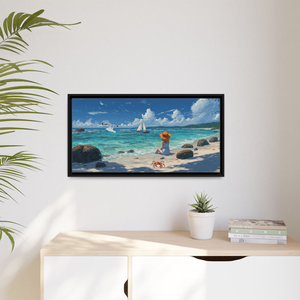 Beach Vibe Wall Art Coastal Landscape