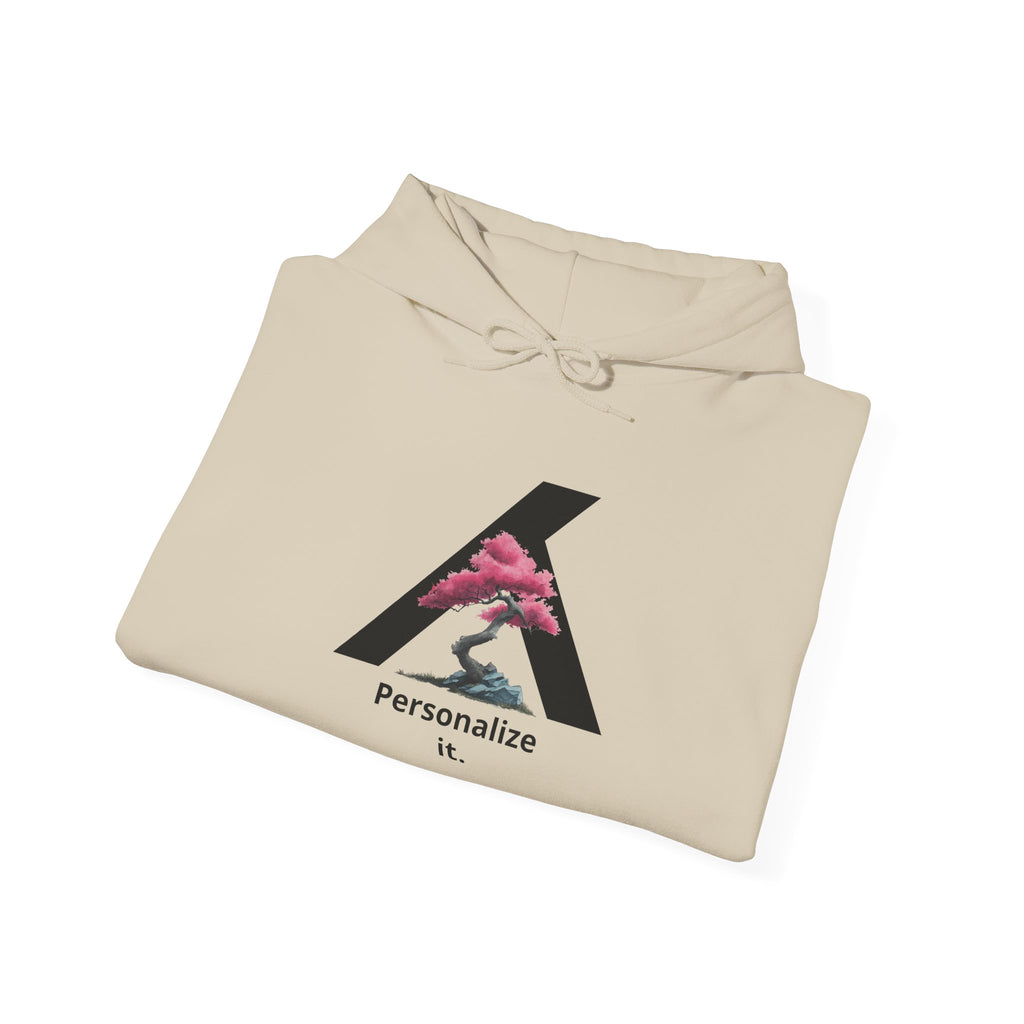 Bonsai Tree Hoodie - Add your own TEXT!