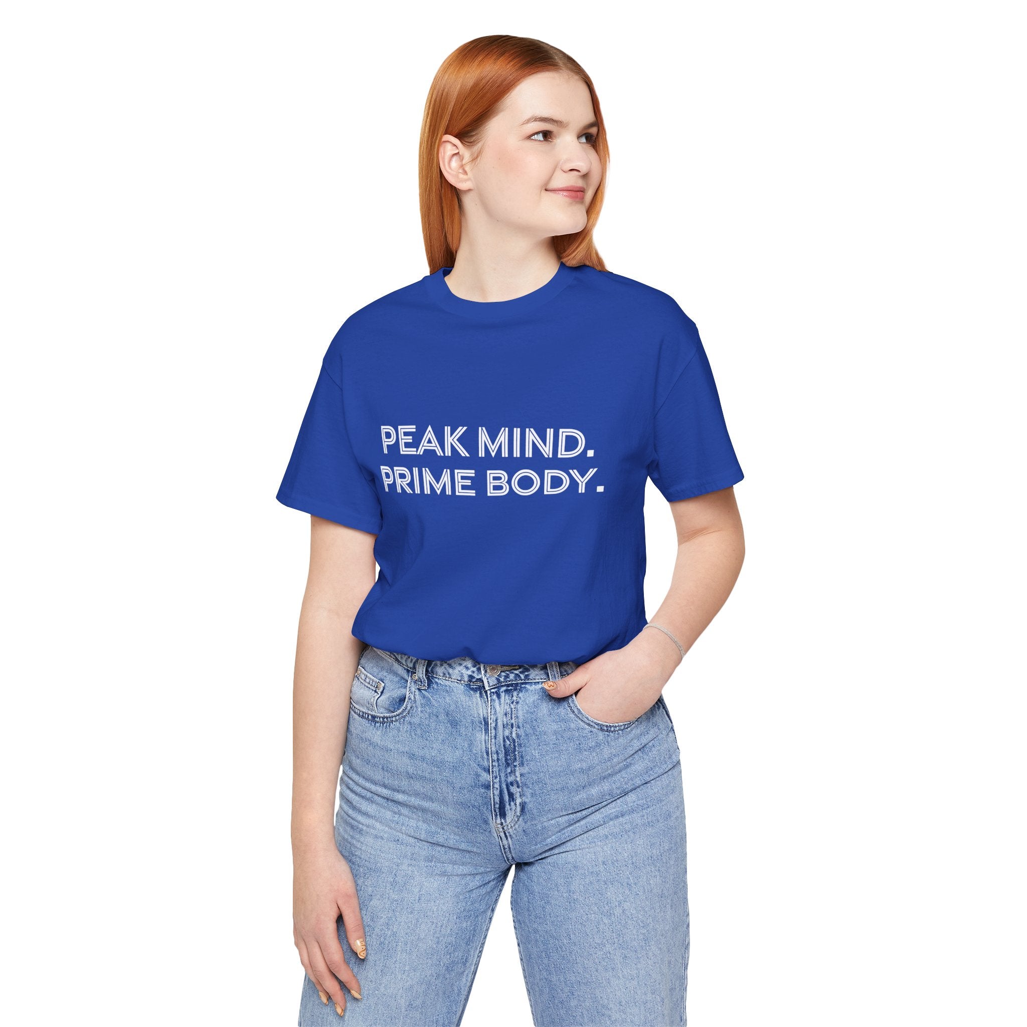 Smart and Mindful Unisex Jersey Tee