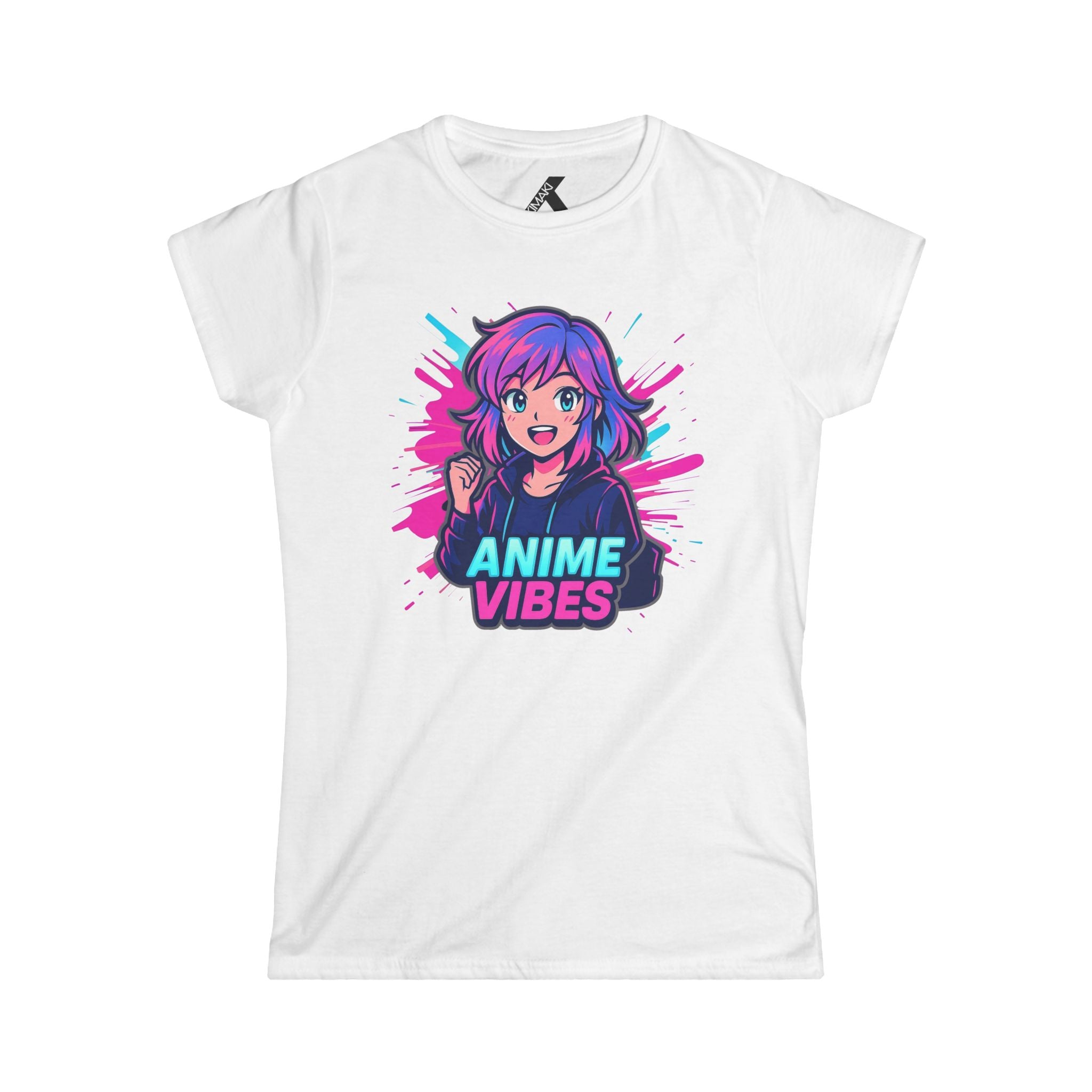 Anime Vibes Women's Softstyle Tee
