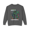 Epic Heroes Unisex Lightweight Crewneck Sweatshirt