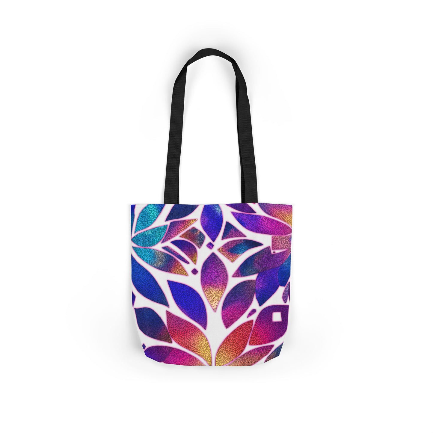 Floral Canvas Tote Bag