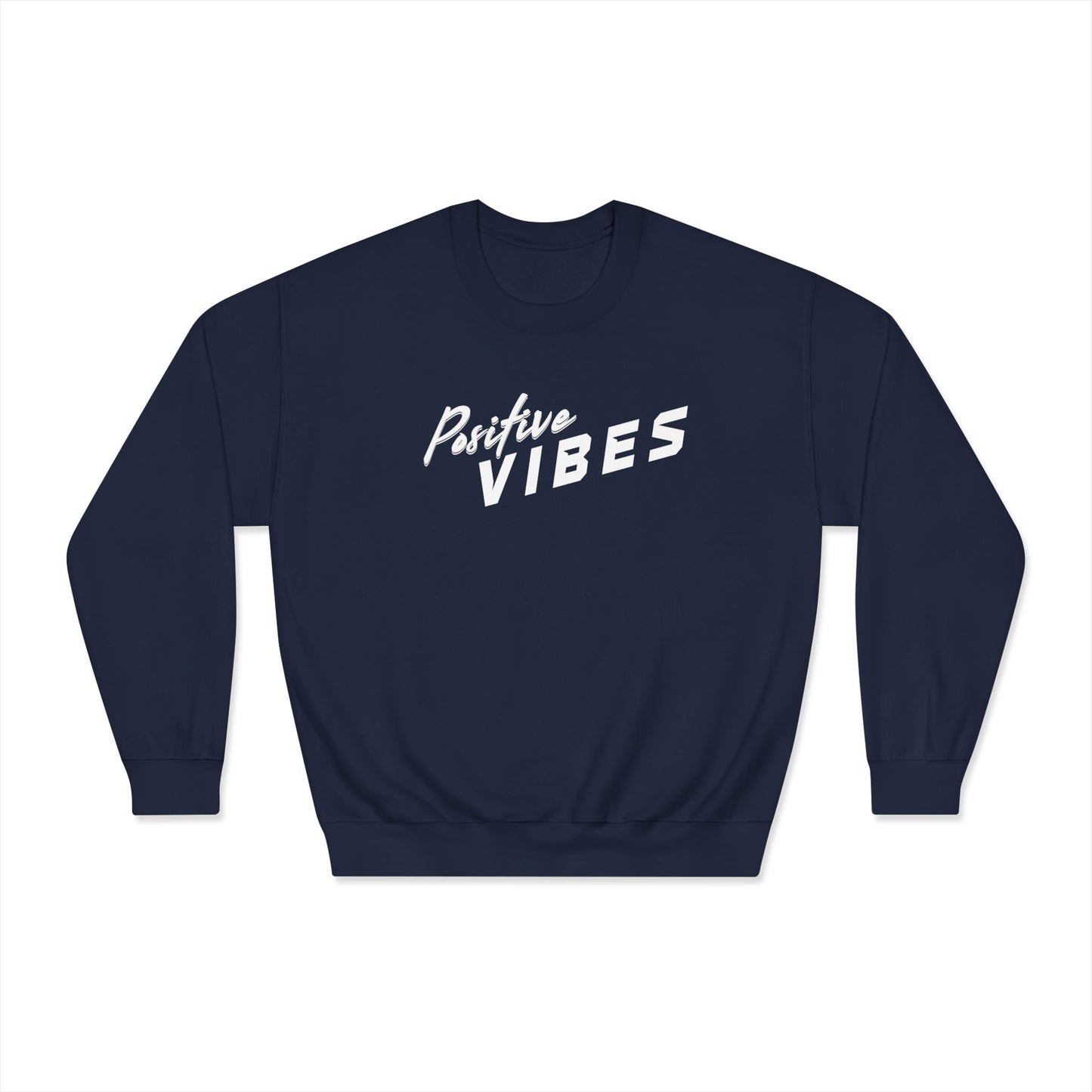 Positive Vibes Unisex Crewneck Sweatshirt