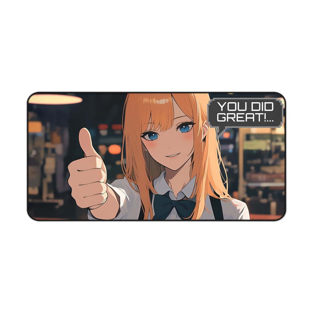Anime Desk Mat - "You Did Great!"
