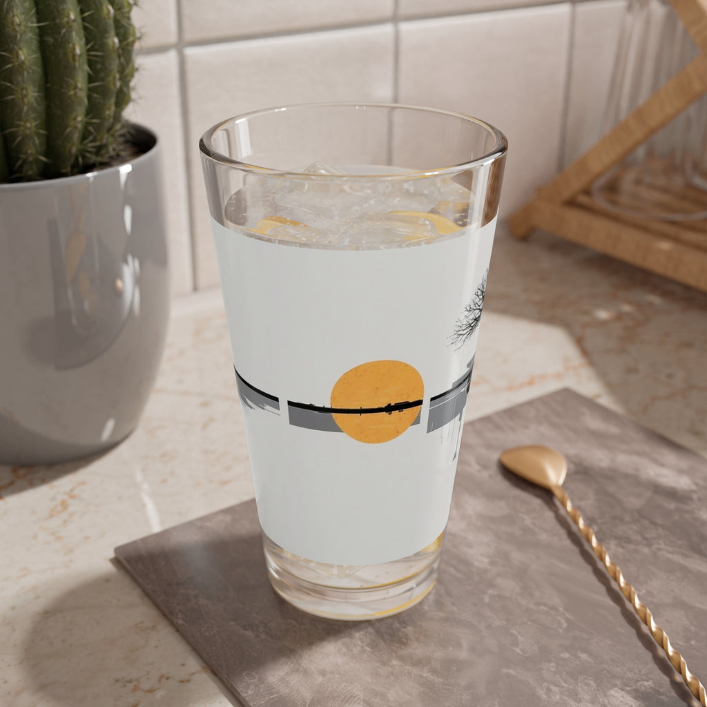 Sunset Lake Mixing Glass