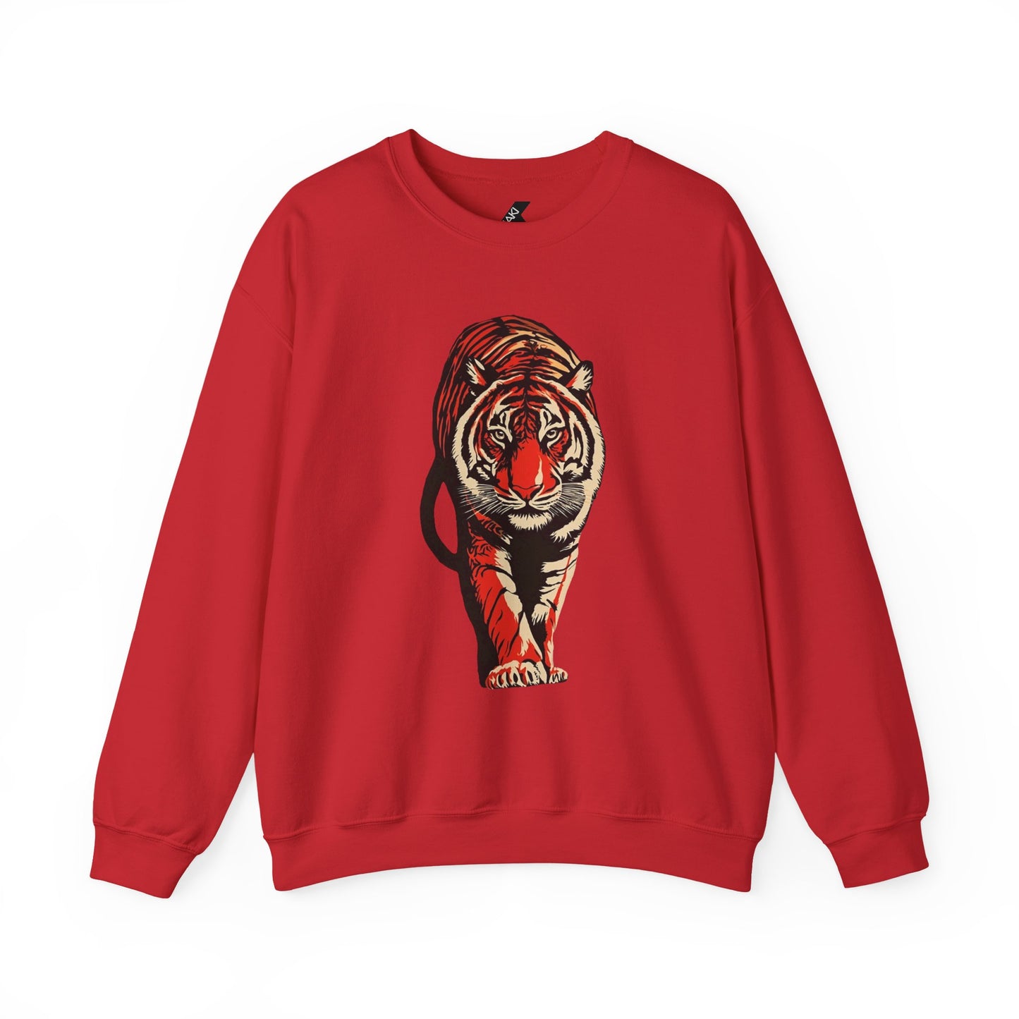 Tiger Graphic Crewneck Sweatshirt
