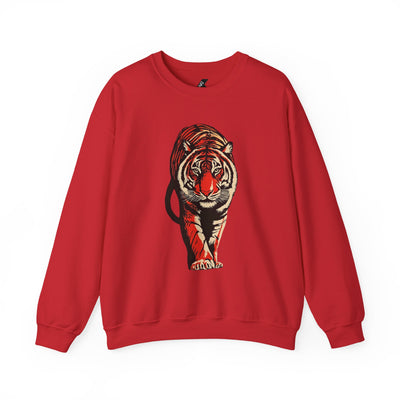Tiger Graphic Crewneck Sweatshirt