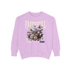 Faithful Floral Sweatshirt - Cozy Garment-Dyed Apparel