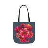 Floral Canvas Tote Bag
