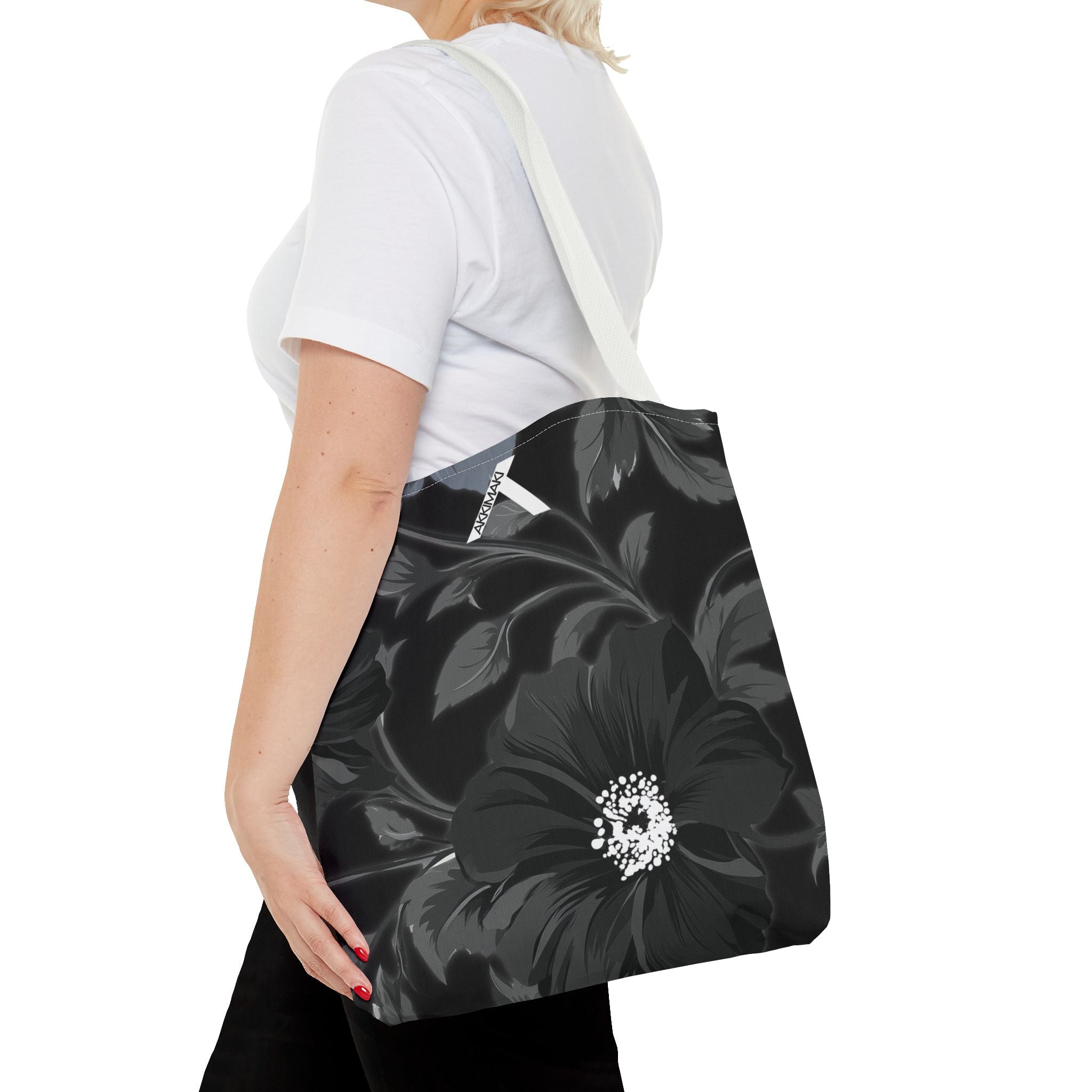 Elegant Floral Tote Bag
