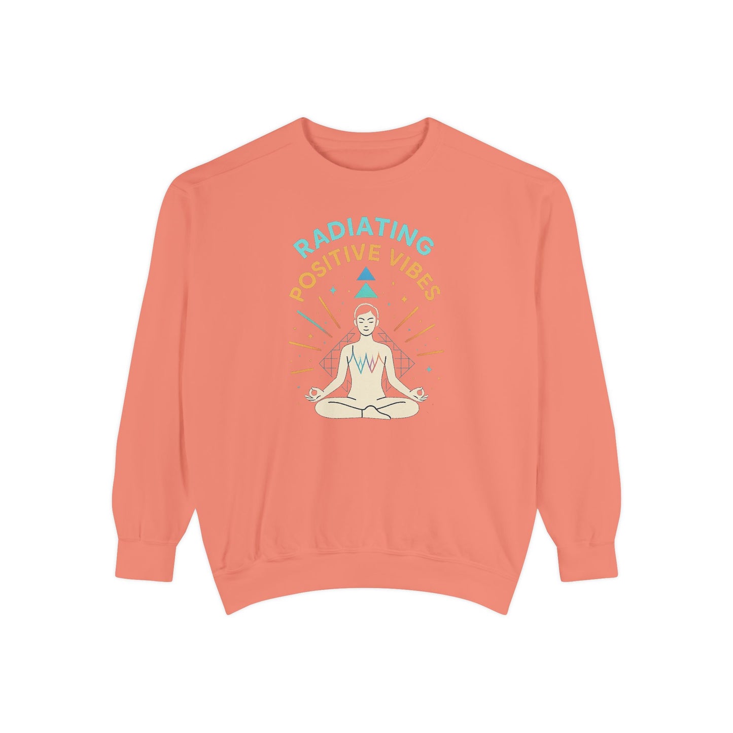 Radiating Positive Vibes Unisex Sweatshirt