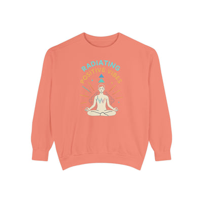 Radiating Positive Vibes Unisex Sweatshirt