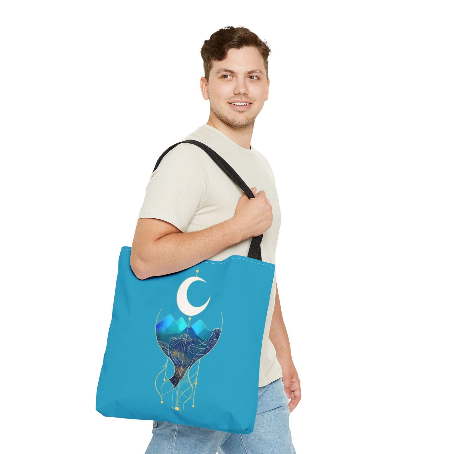Celestial Waves Tote Bag