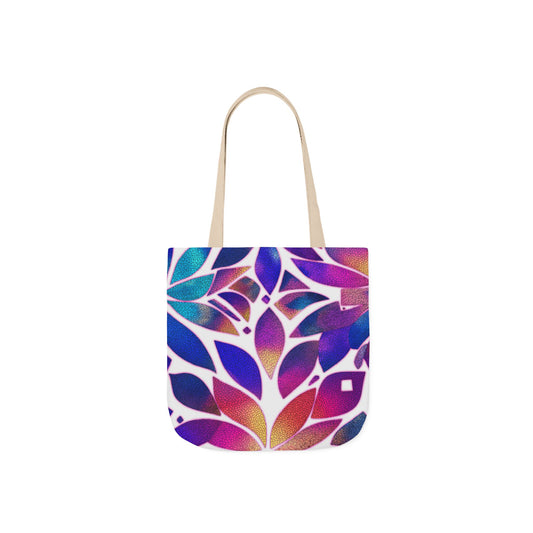 Floral Canvas Tote Bag