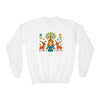 Whimsical Nature Youth Crewneck Sweatshirt