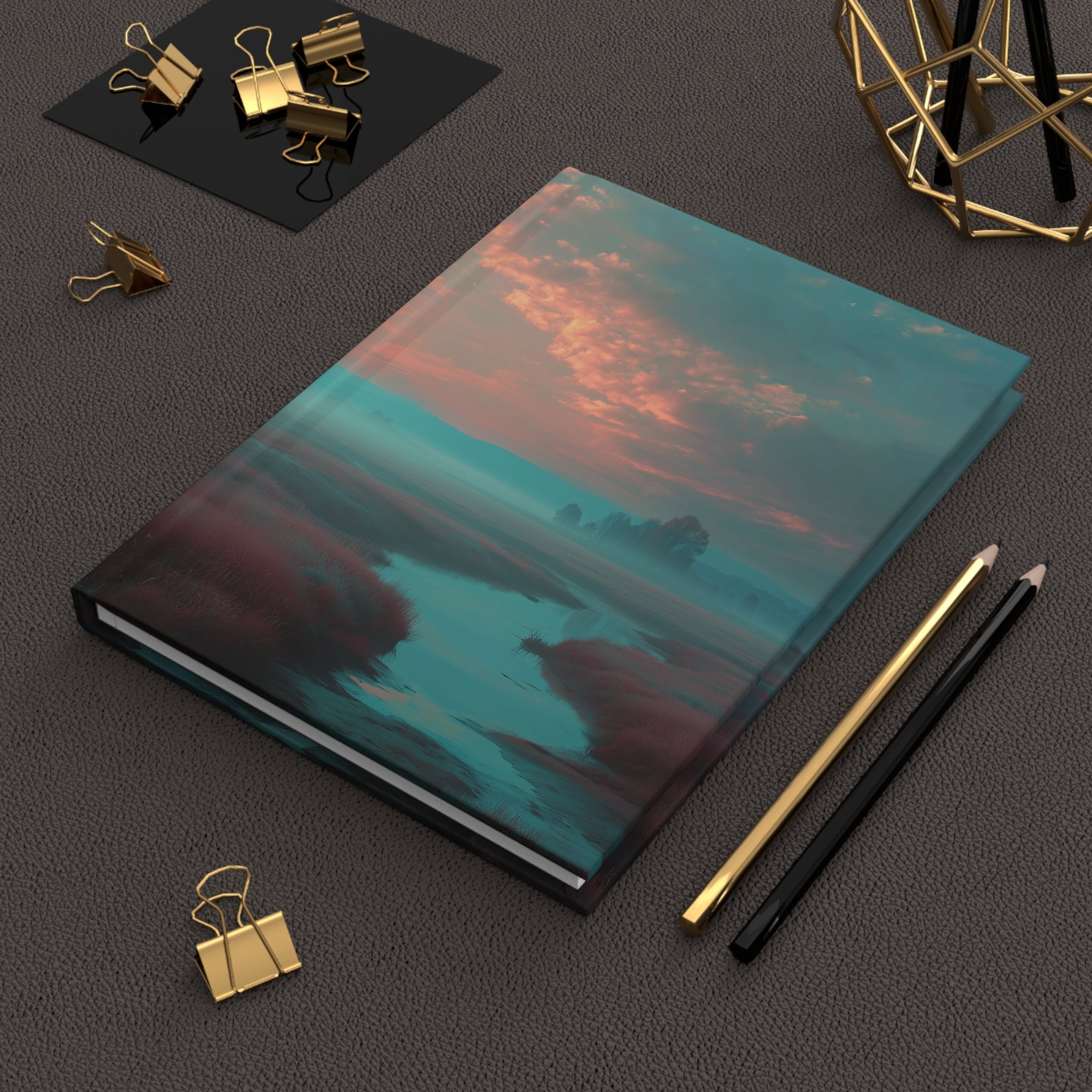 Dreamy Landscape Hardcover Journal