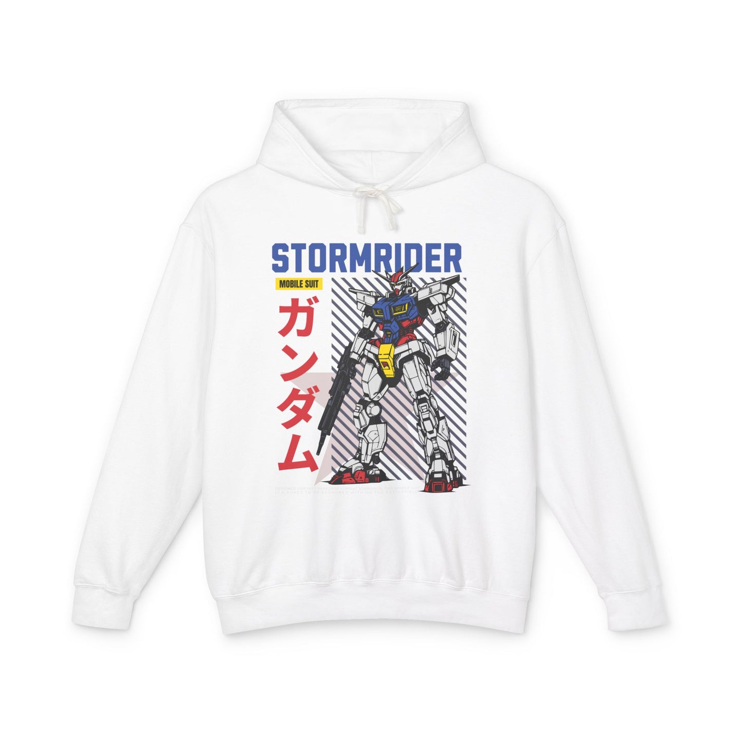 Gundam-Inspired Unisex Lightweight Hoodie