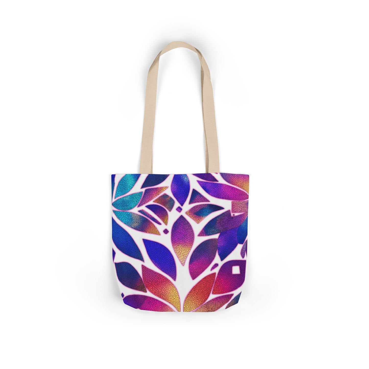 Floral Canvas Tote Bag