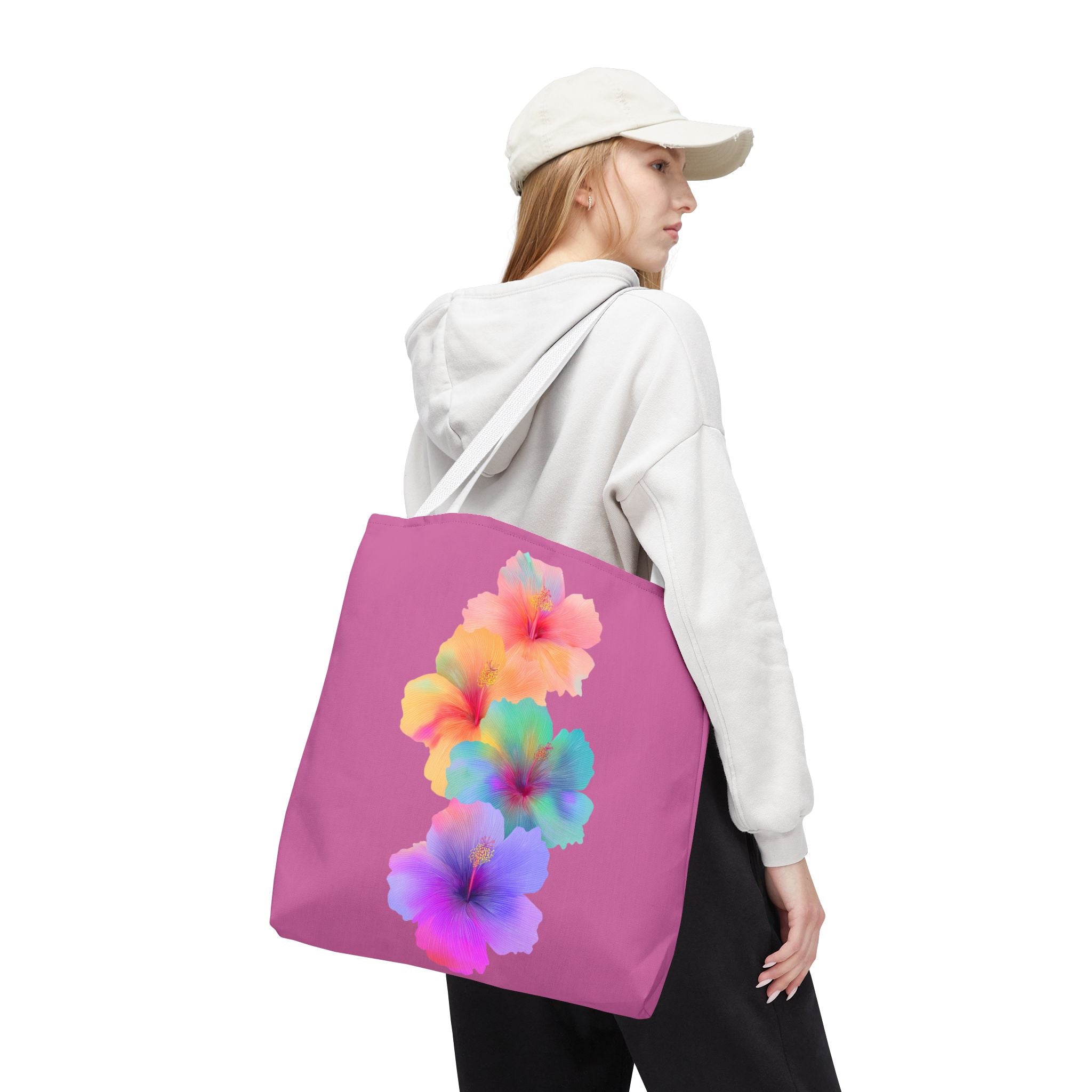 Vibrant Floral Tote Bag