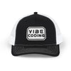 Vibe Coding Snapback Trucker Cap