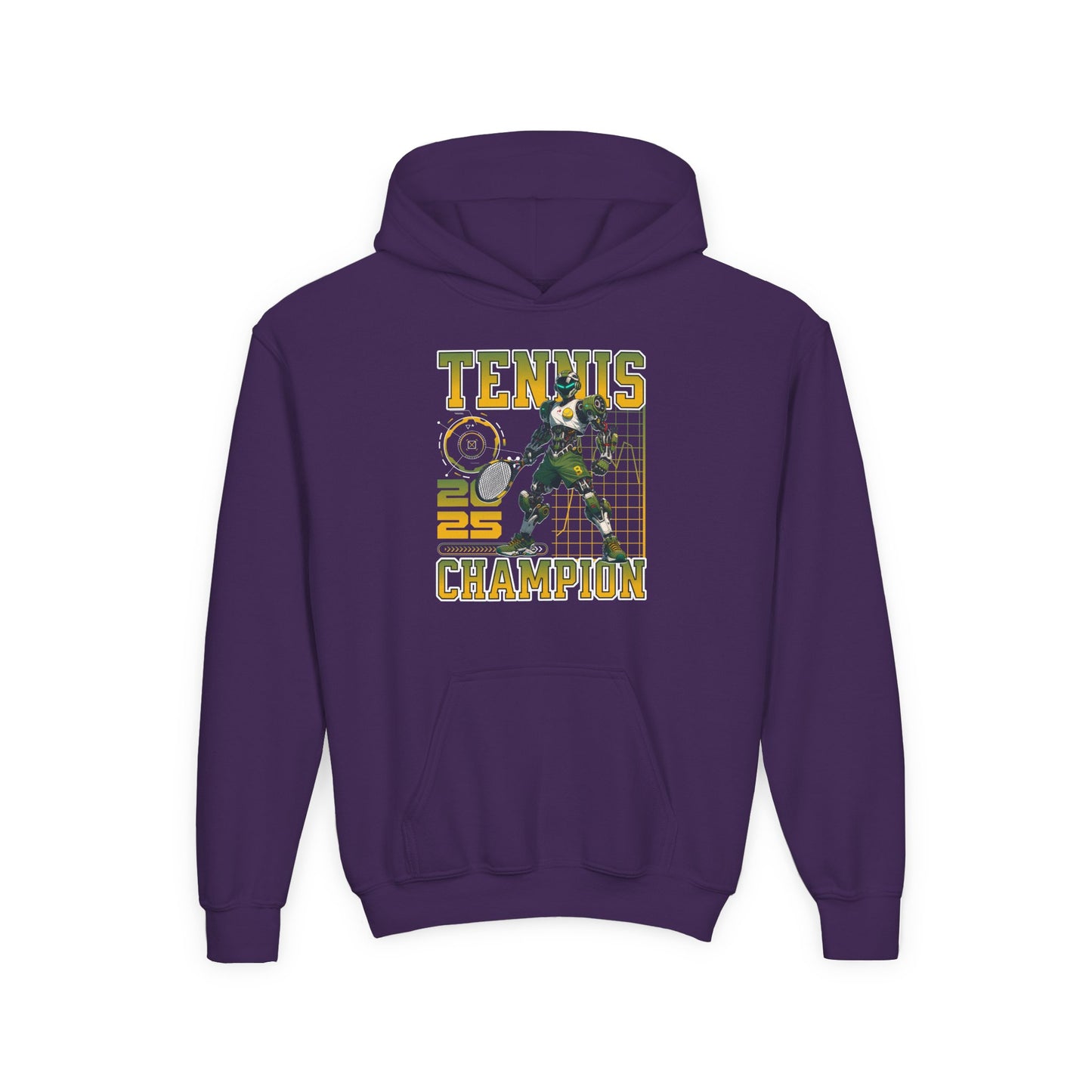 Tennis Champion Youth Hooded Sweatshirt