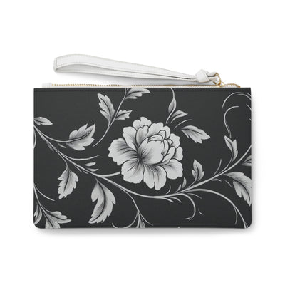 Floral Print Clutch Bag