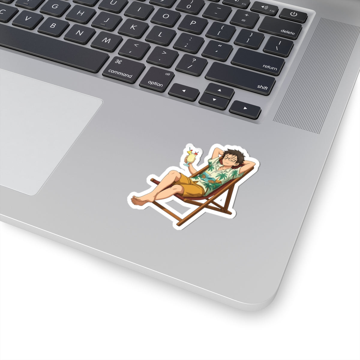 Relaxing Beach Vibes Kiss-Cut Stickers
